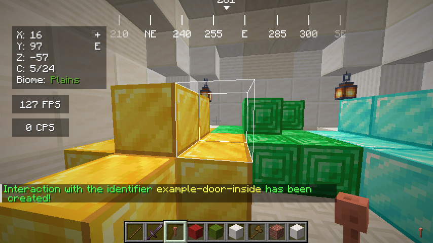 Door child region creation