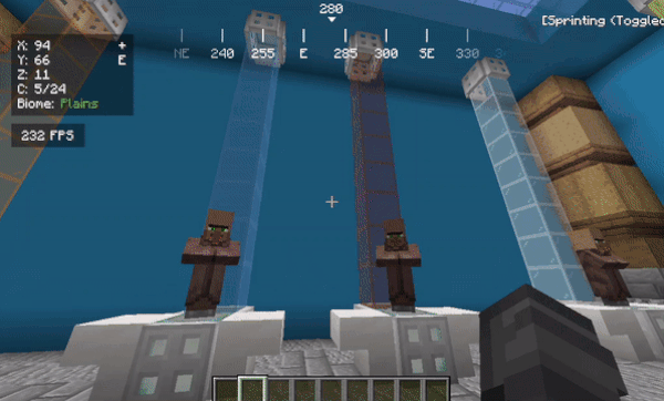 Example of Villager Region